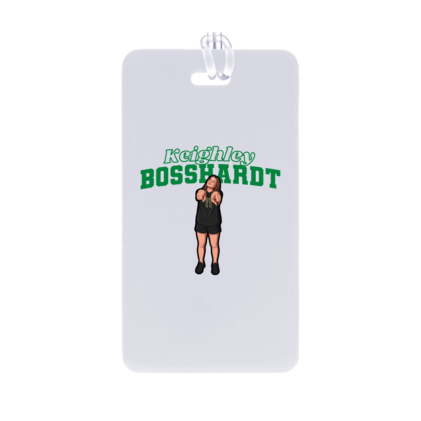 Bag Tag — Name Arch in Classic