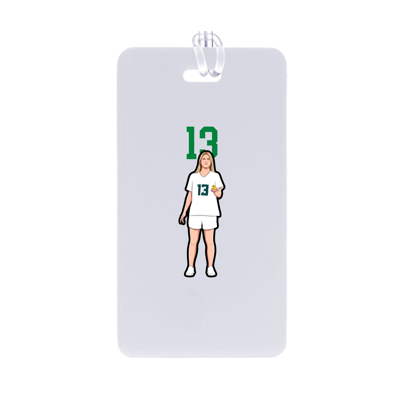 Bag Tag — Number Top in Classic