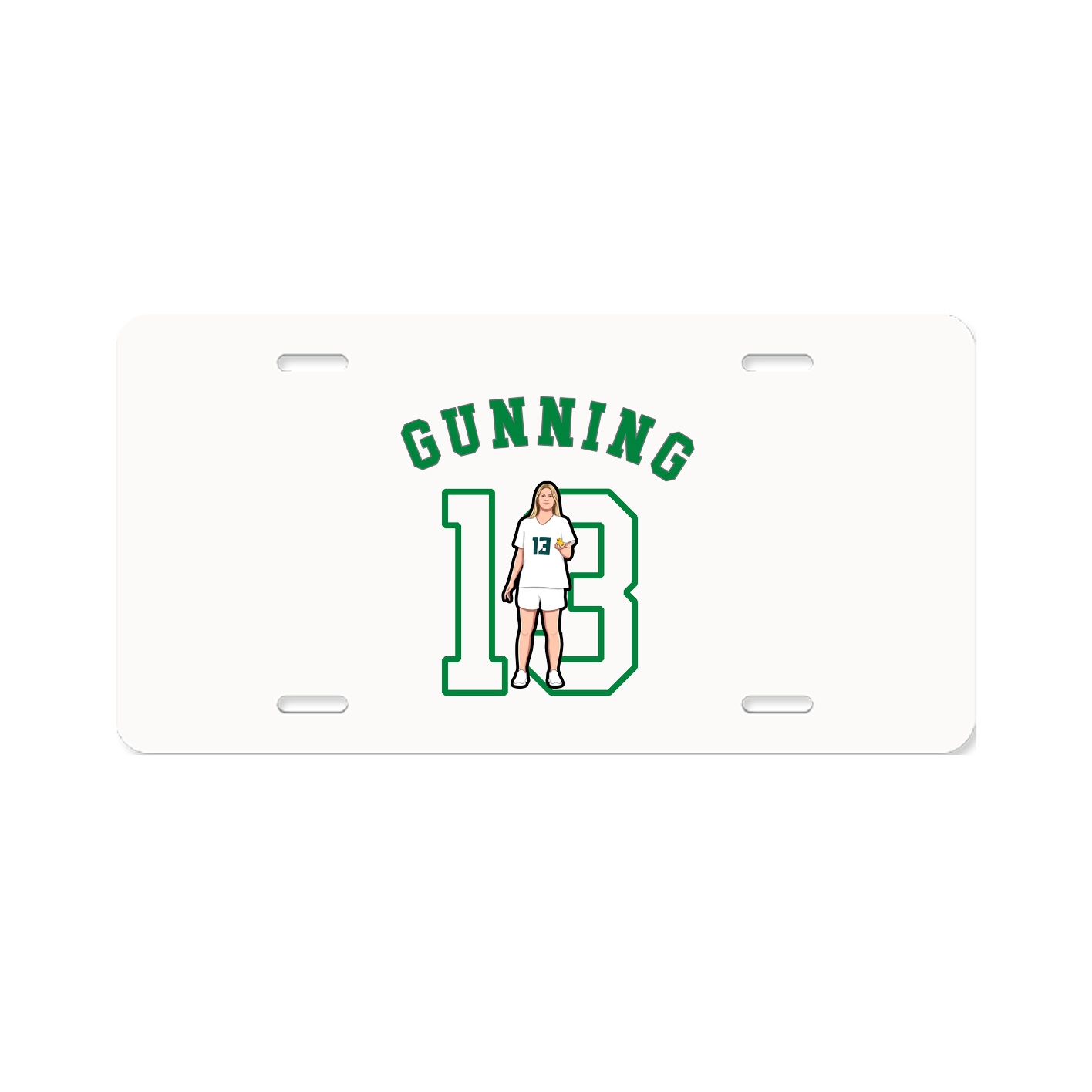License Plate — Shirsey Arch in Classic