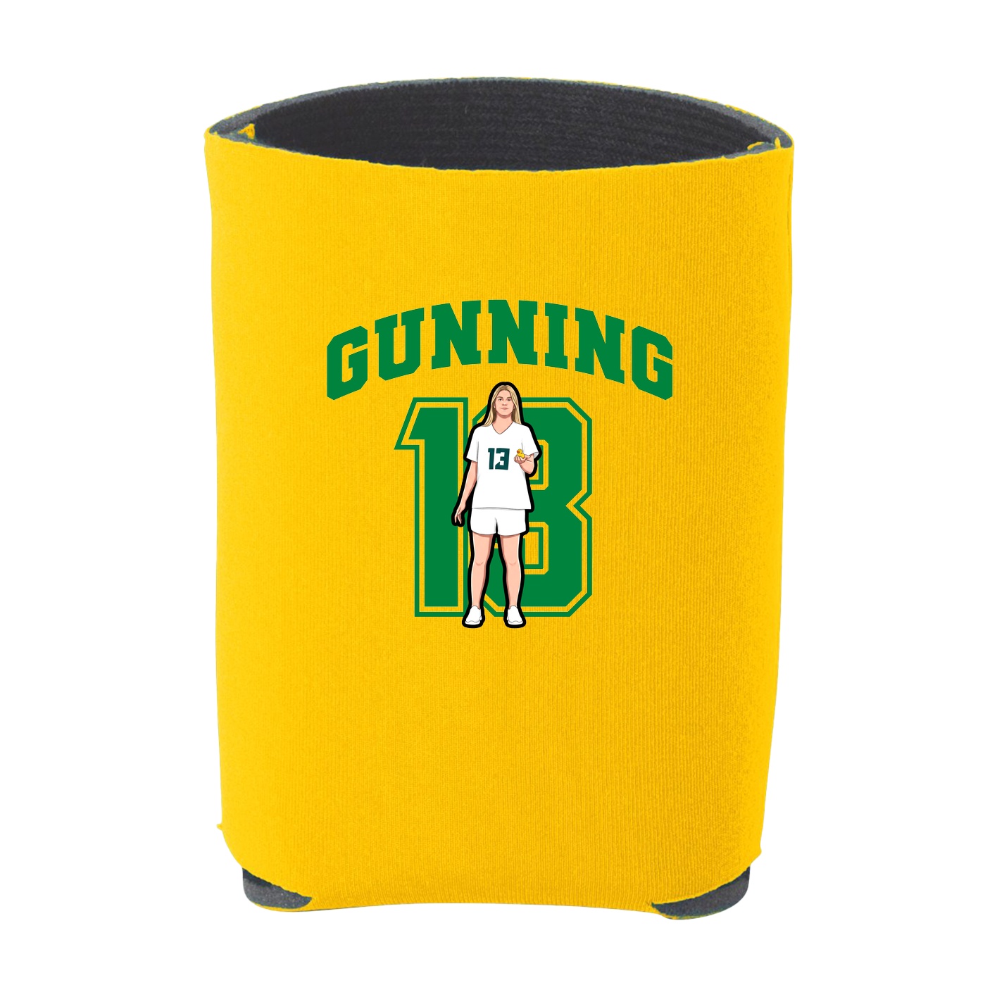 Can Holder — Number in Yellow