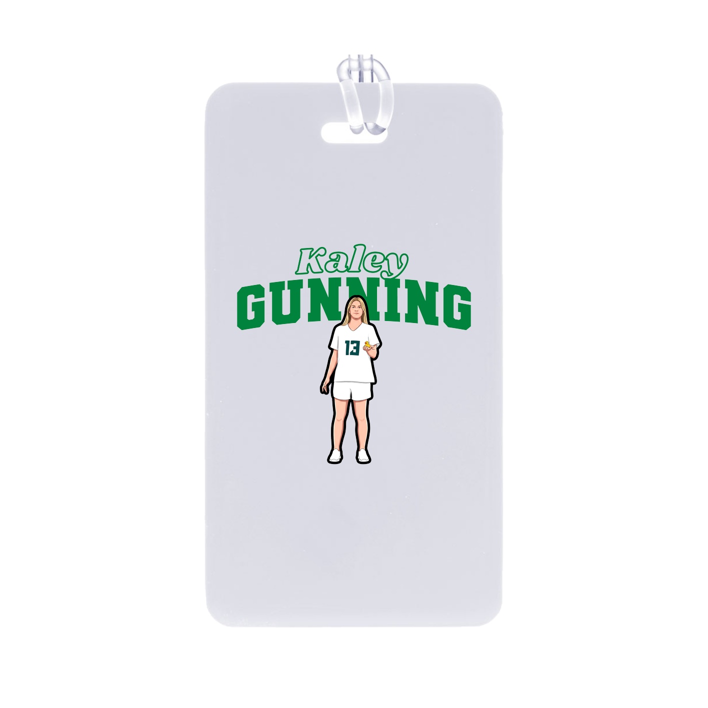 Bag Tag — Name Arch in Classic