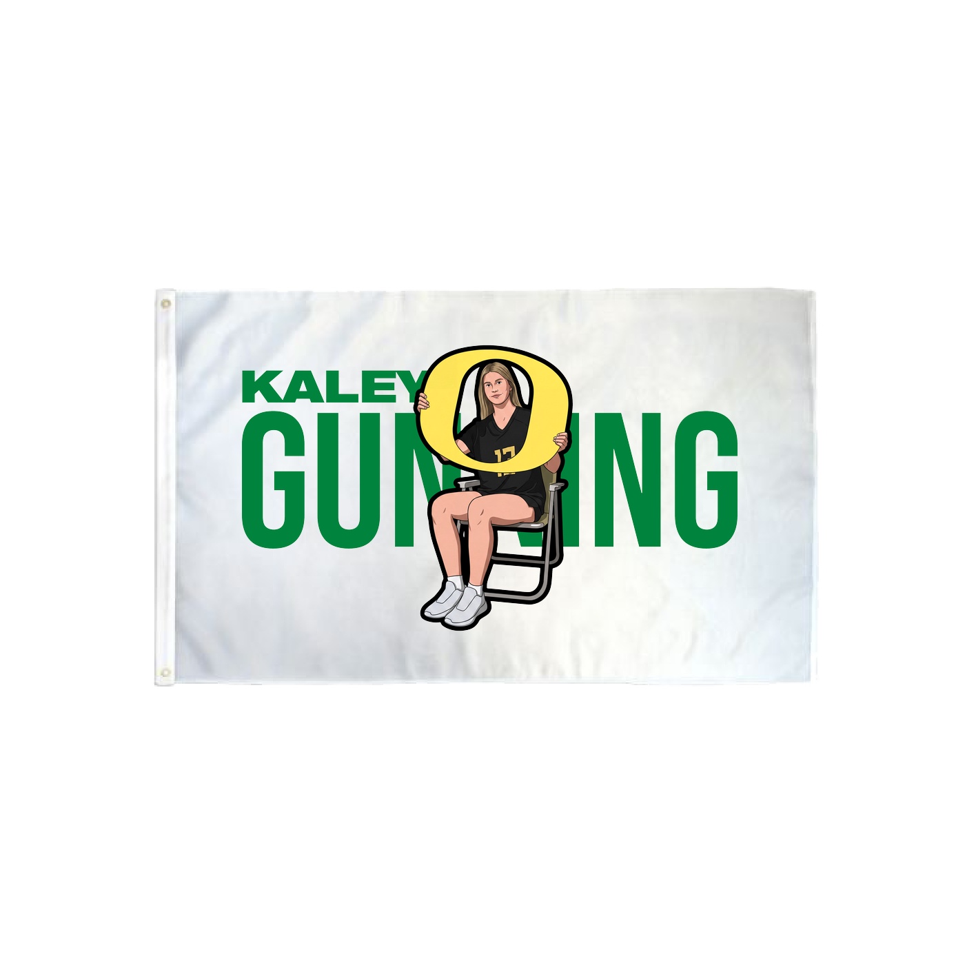 3x5 Flag — Player Name in Classic