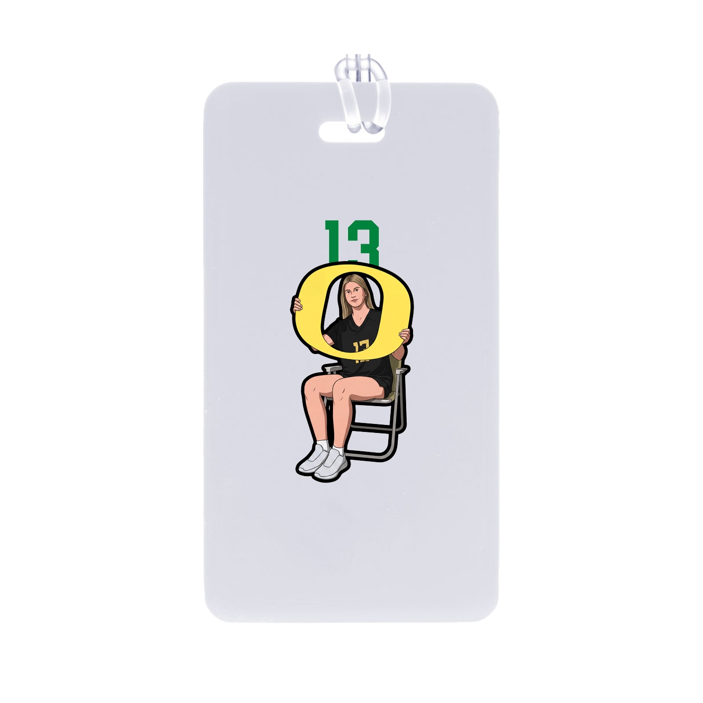 Bag Tag — Number Top in Classic