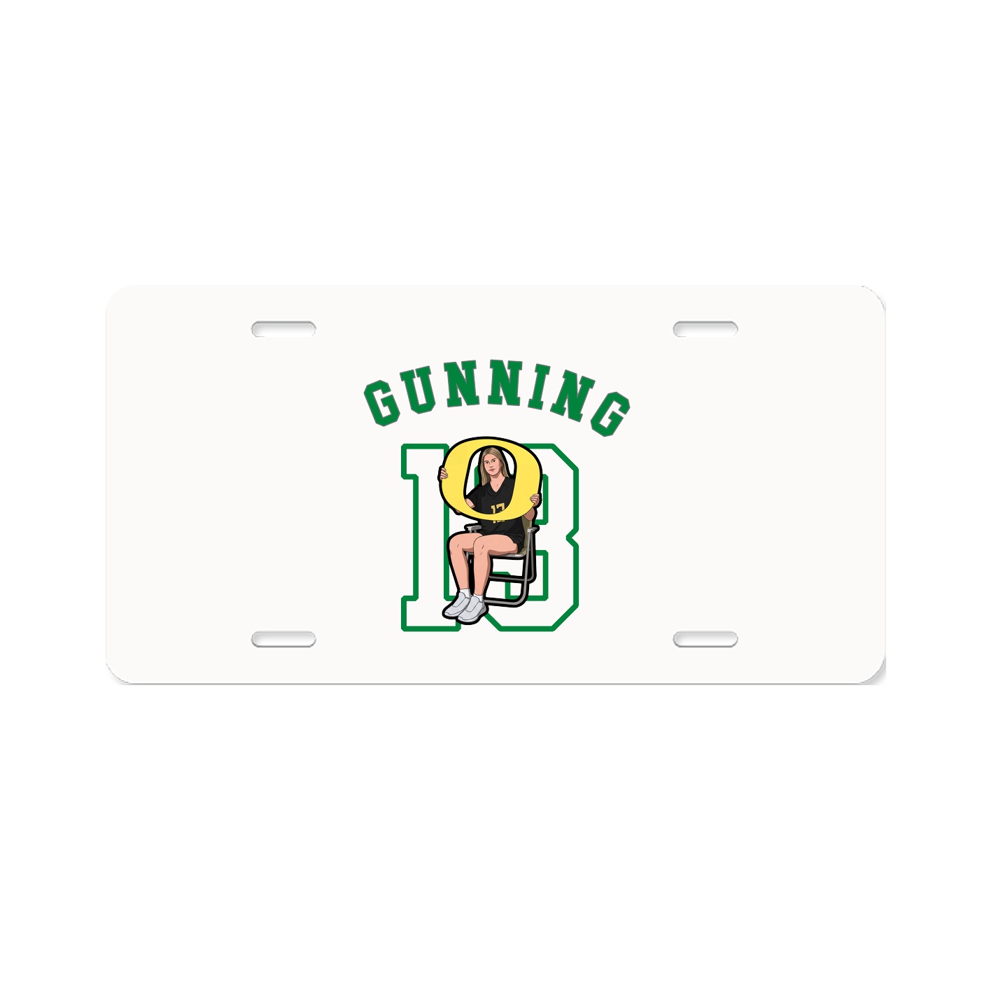 License Plate — Shirsey Arch in Classic