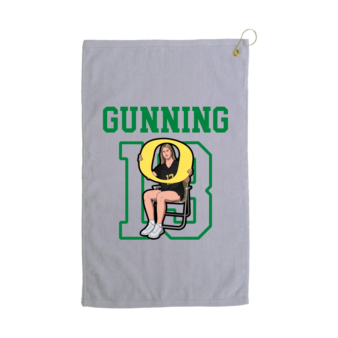 Golf Towel — Shirsey in Grey