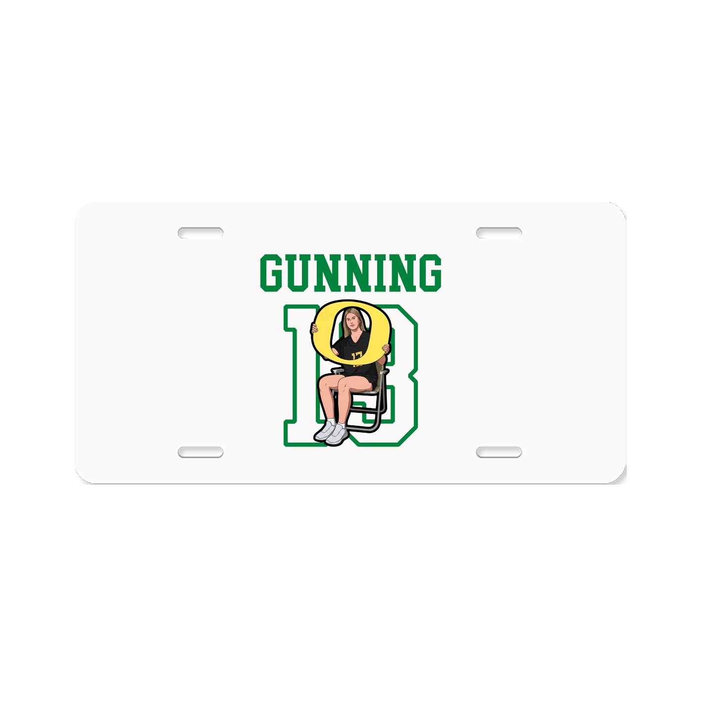 License Plate — Shirsey in Classic