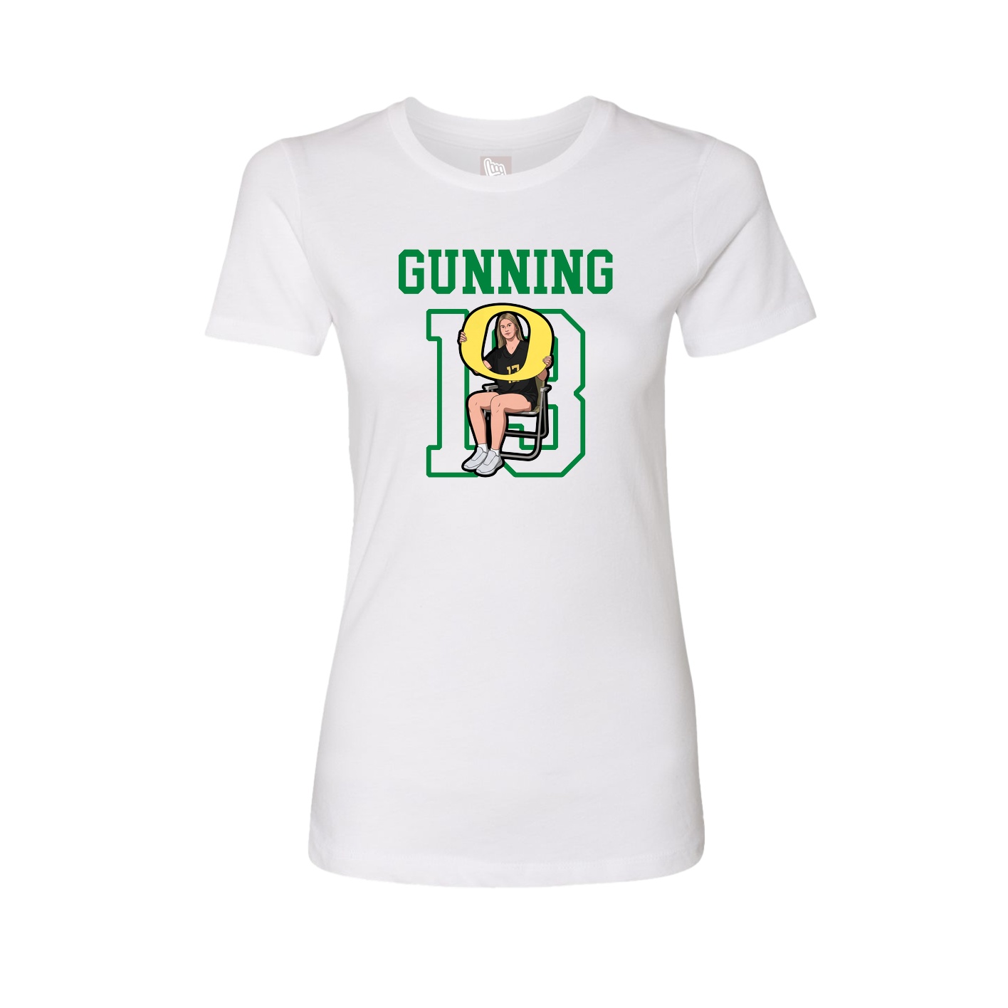Fitted Women's Tee — Shirsey in White