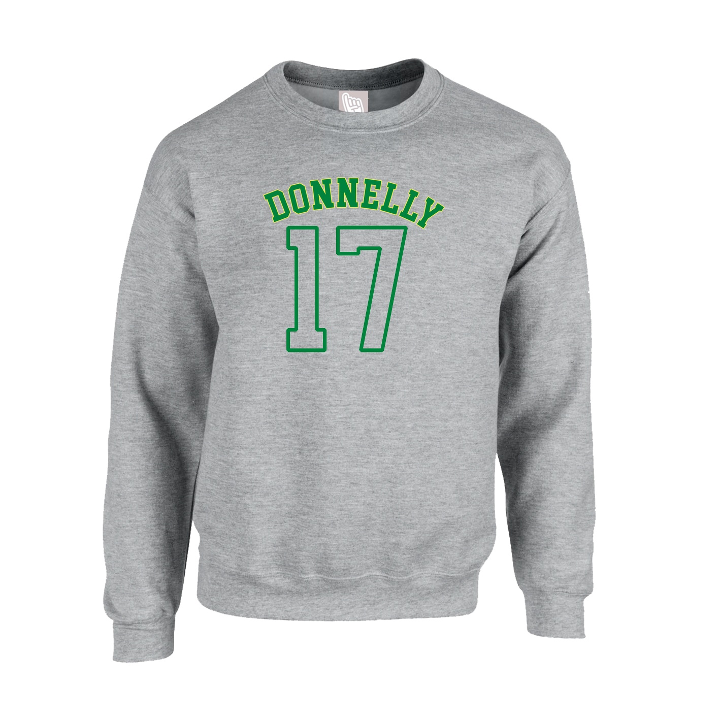Fleece Crew — Shirsey Arch in Grey