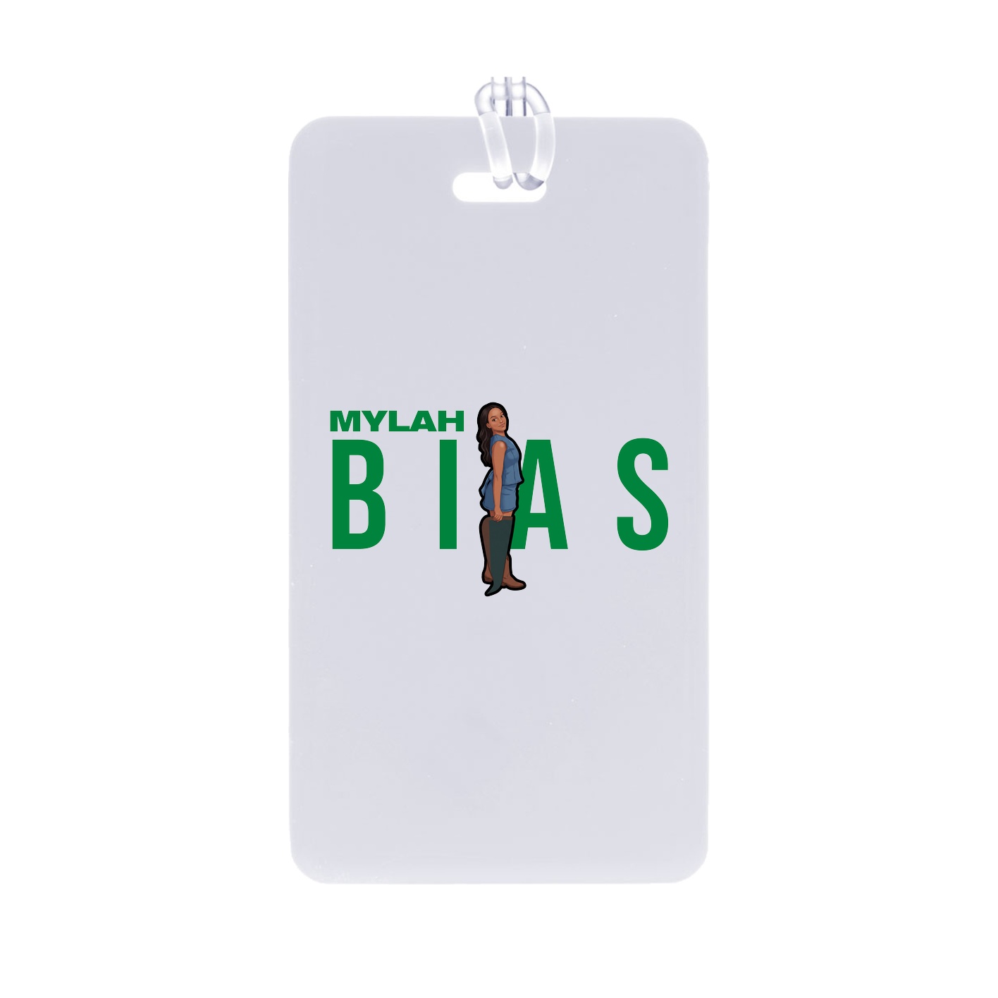 Bag Tag — Player Name in Classic