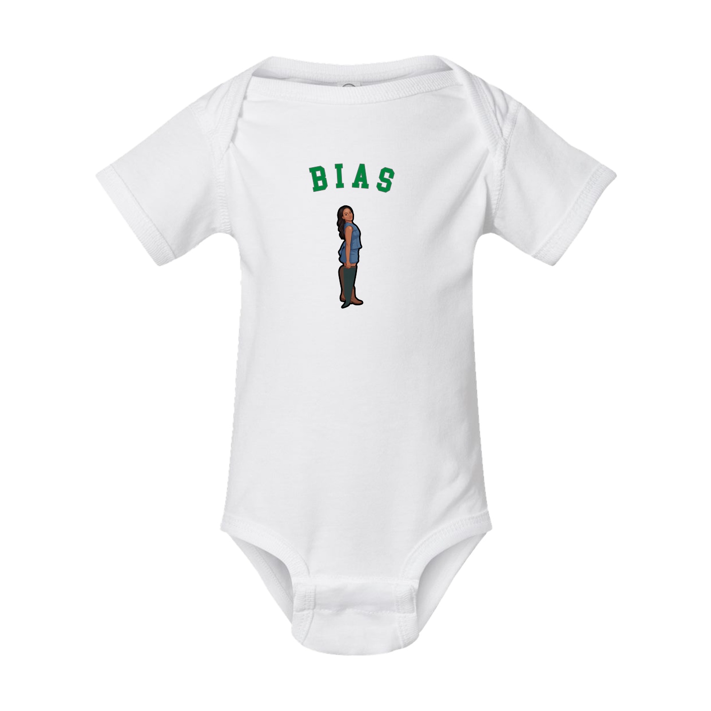 Baby Onesie — Shirsey Arch in White