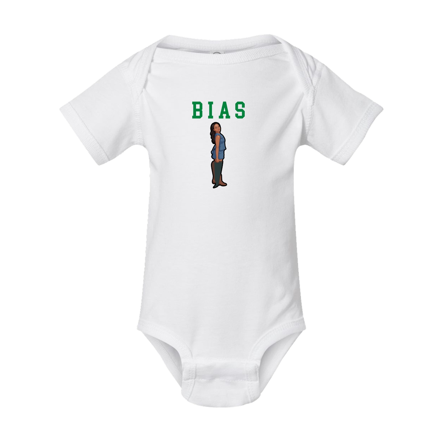 Baby Onesie — Shirsey in White
