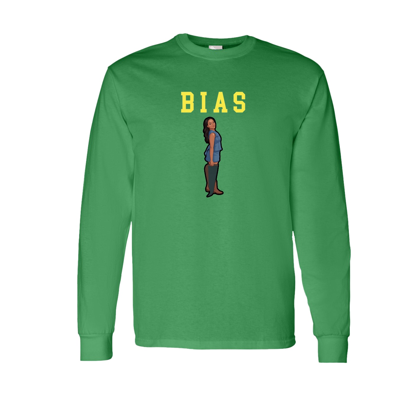 Long Sleeve Tee — Shirsey in Green