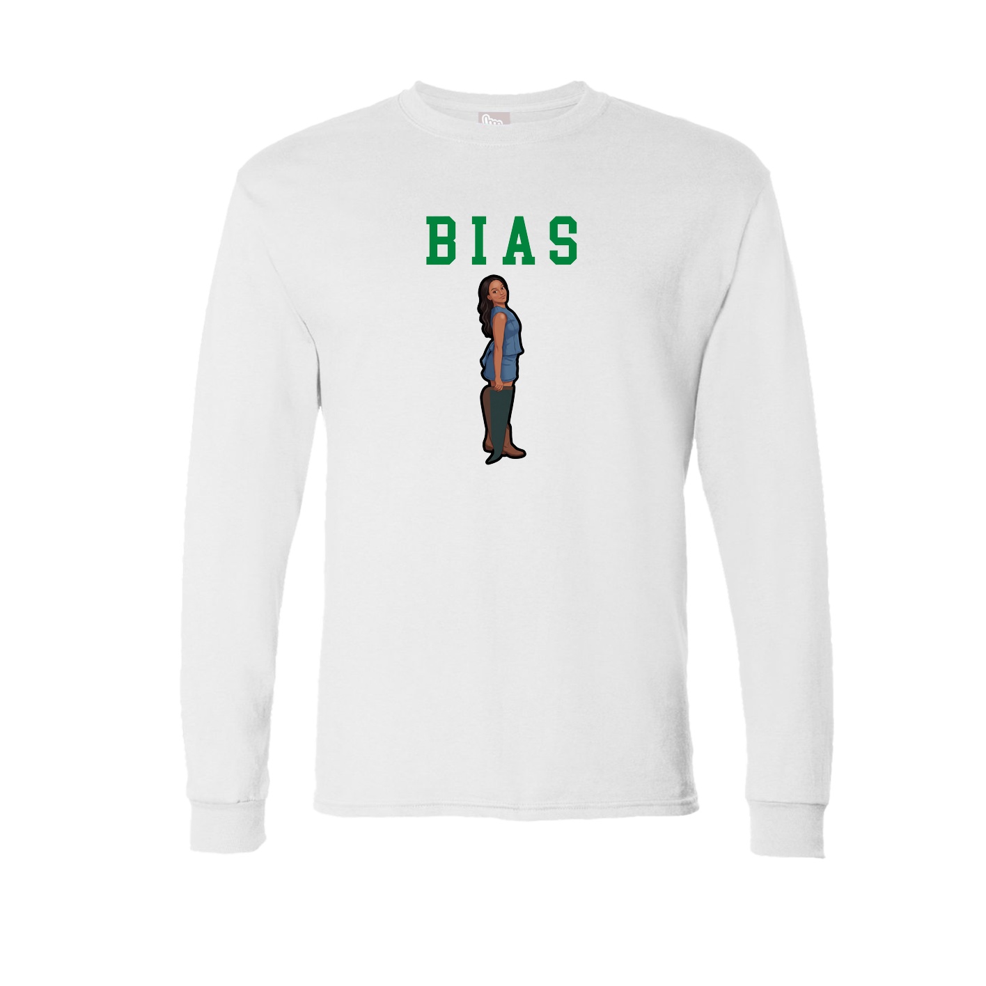 Long Sleeve Tee — Shirsey in White