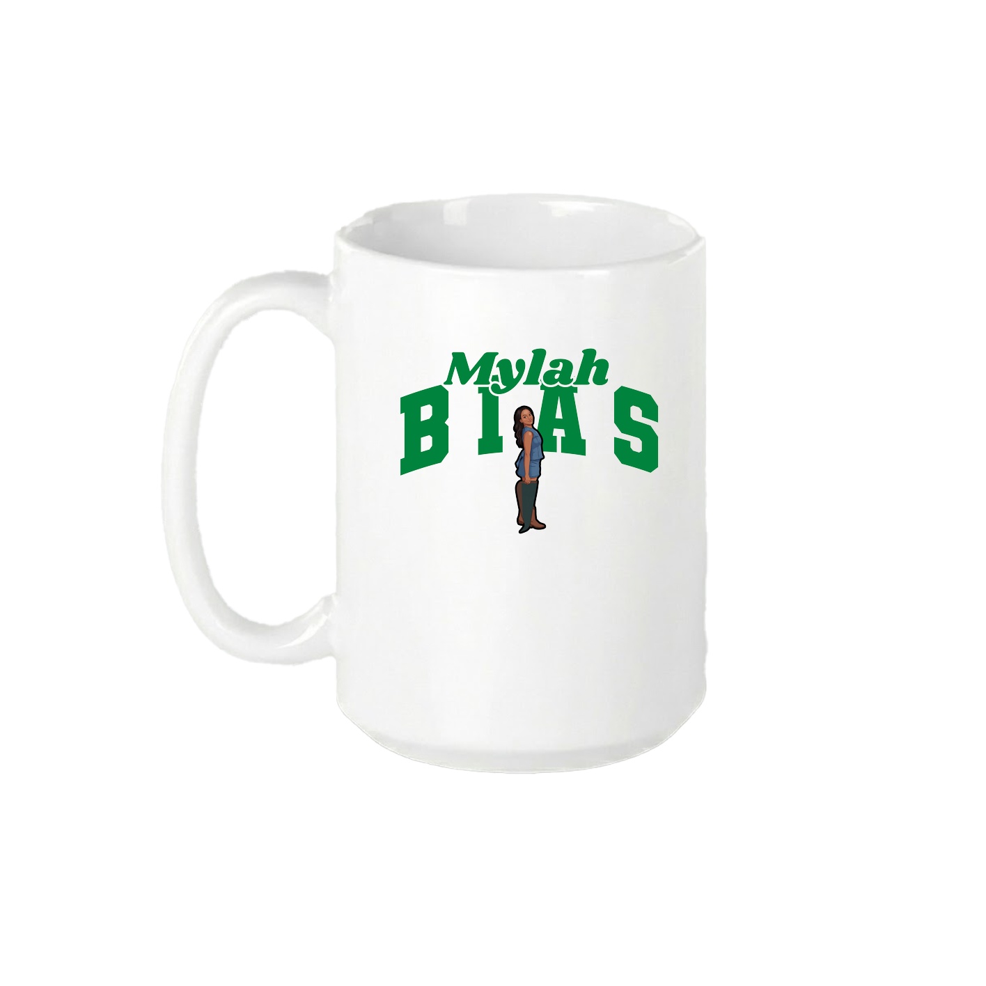 15oz Coffee Mug — Signature Arch in White