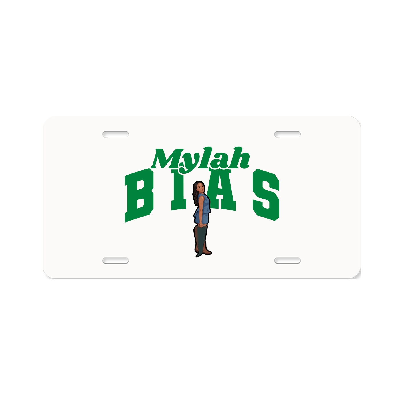 License Plate — Signature Arch in Classic