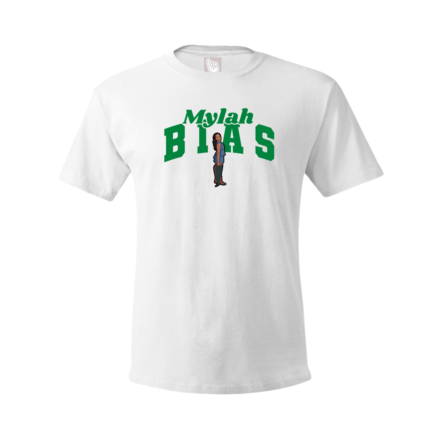 Youth Tee — Signature Arch in White