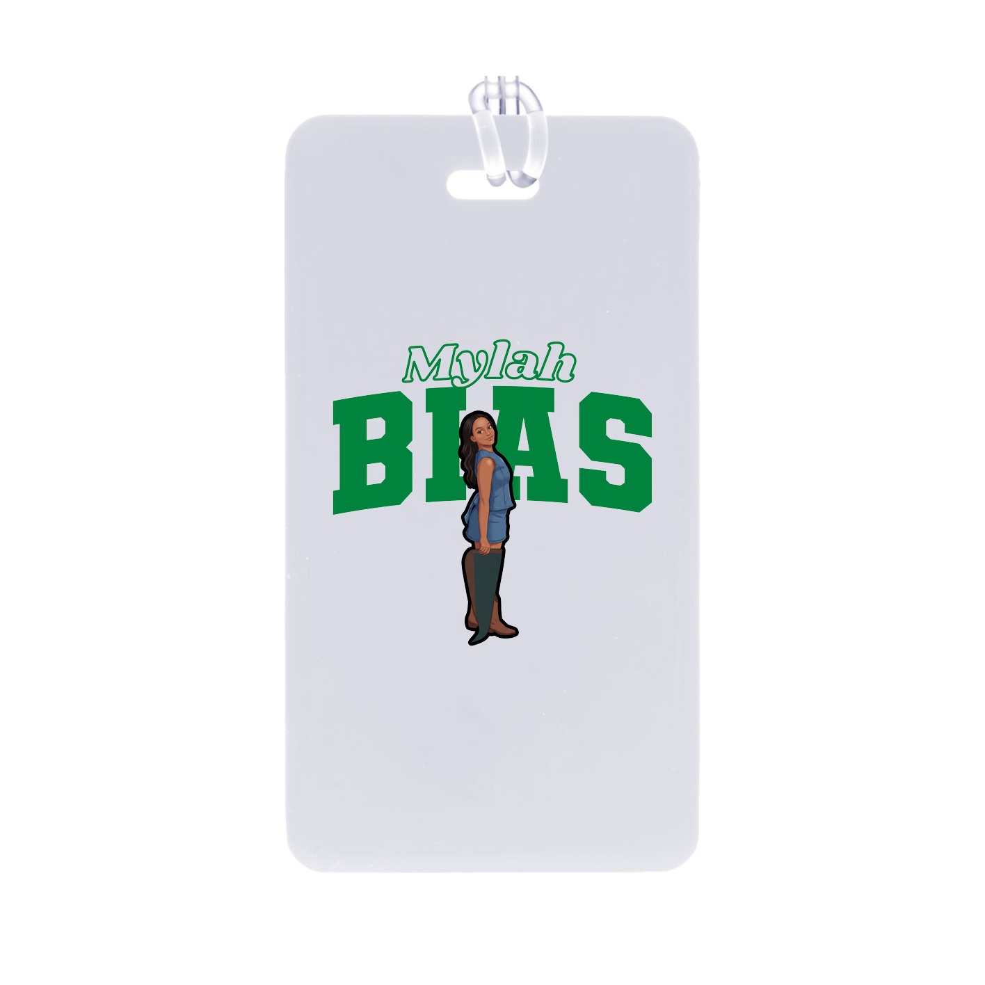 Bag Tag — Name Arch in Classic