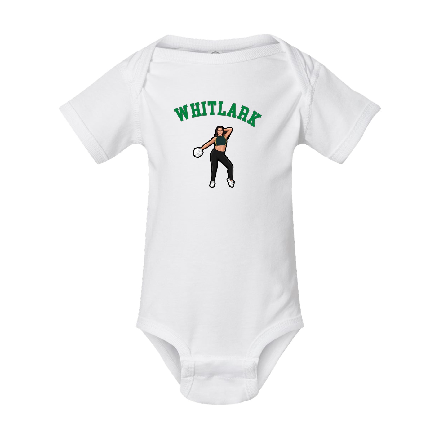 Baby Onesie — Shirsey Arch in White