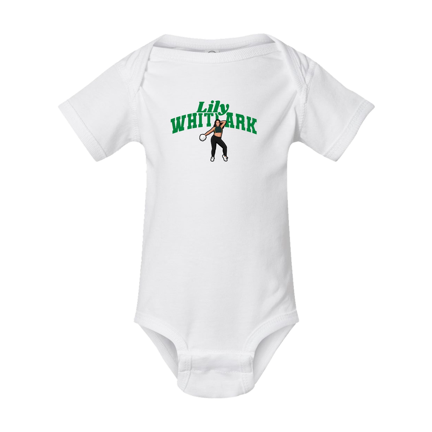 Baby Onesie — Signature Arch in White