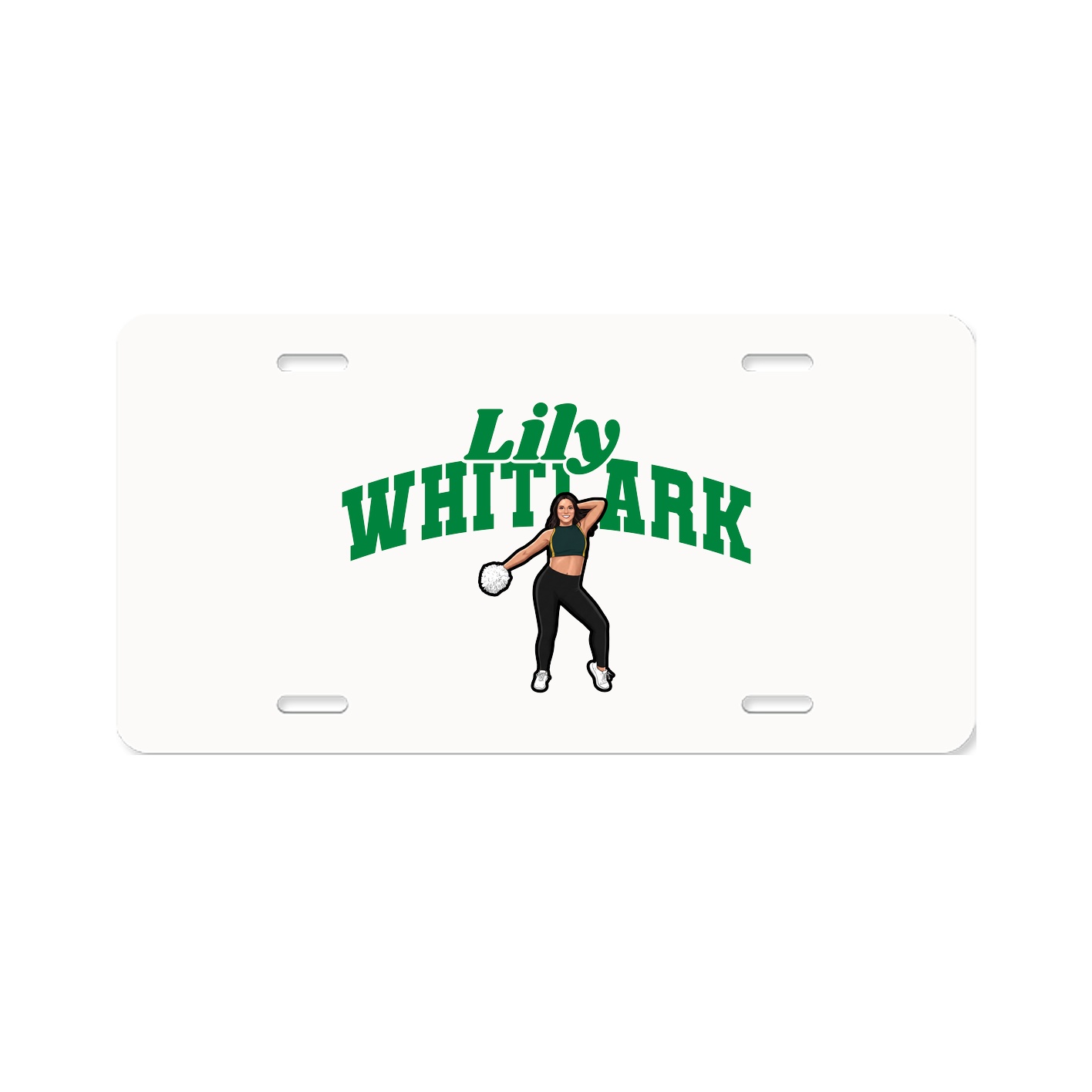 License Plate — Signature Arch in Classic