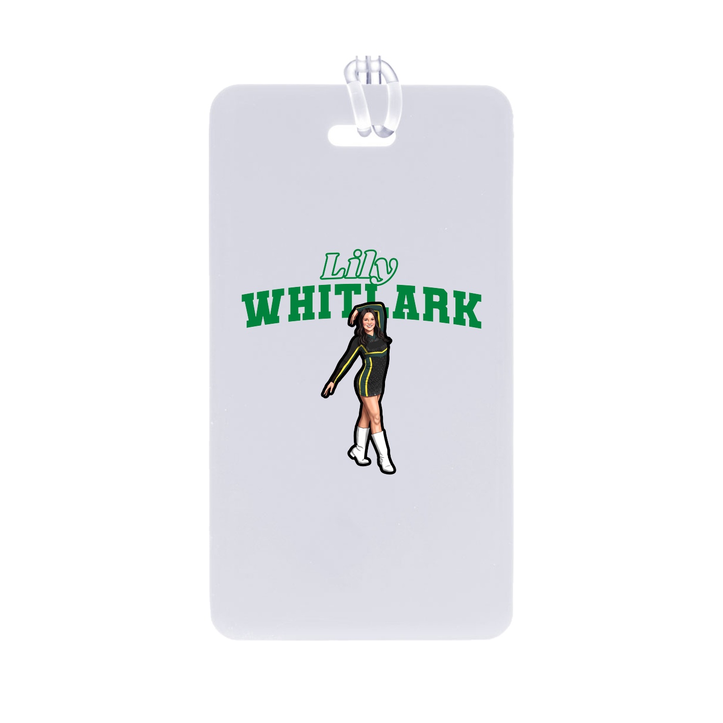 Bag Tag — Name Arch in Classic