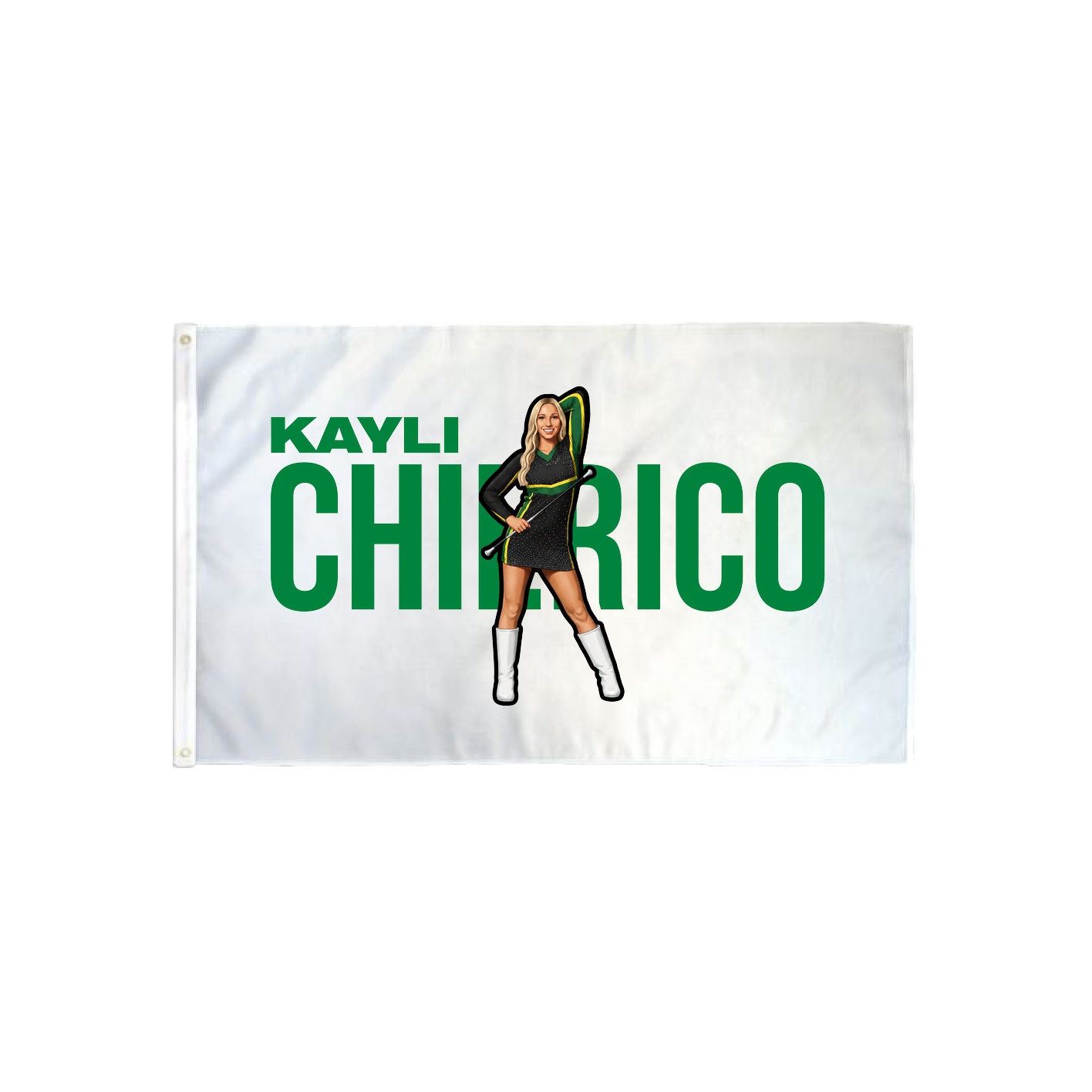 3x5 Flag — Player Name in Classic