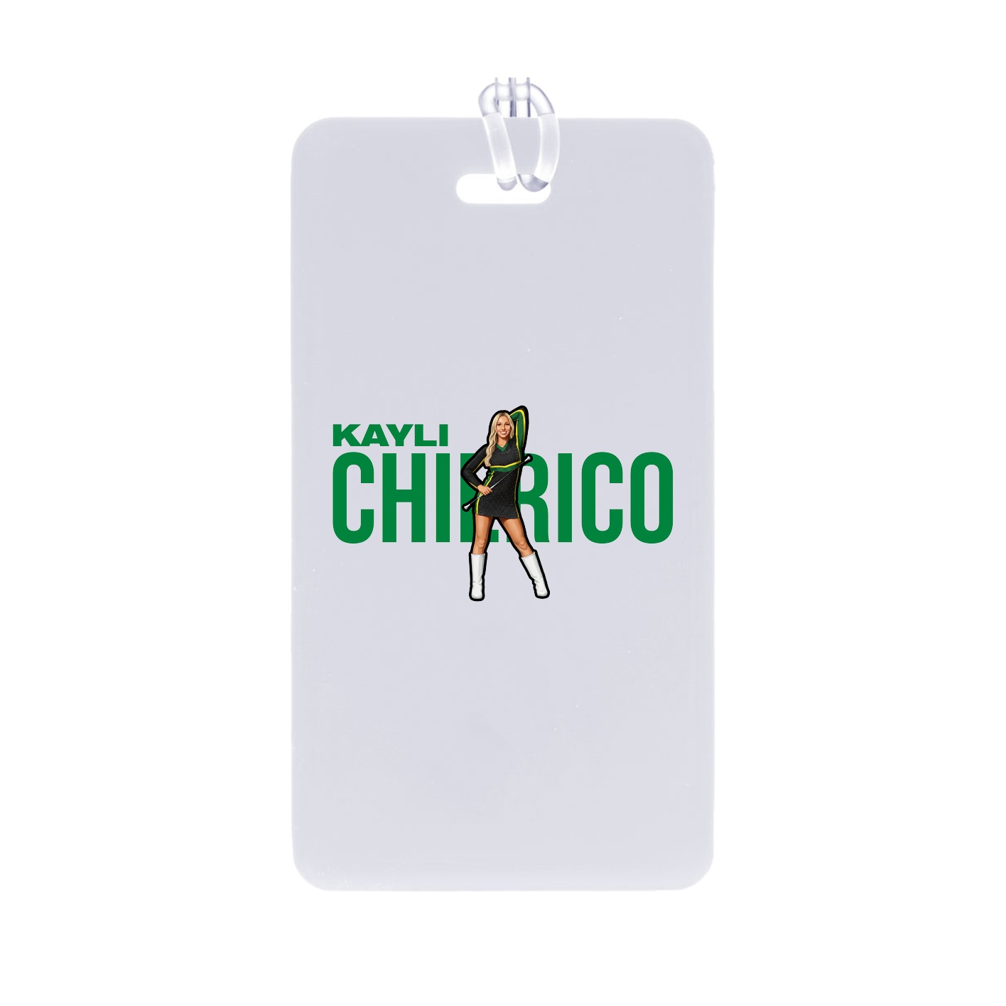 Bag Tag — Player Name in Classic