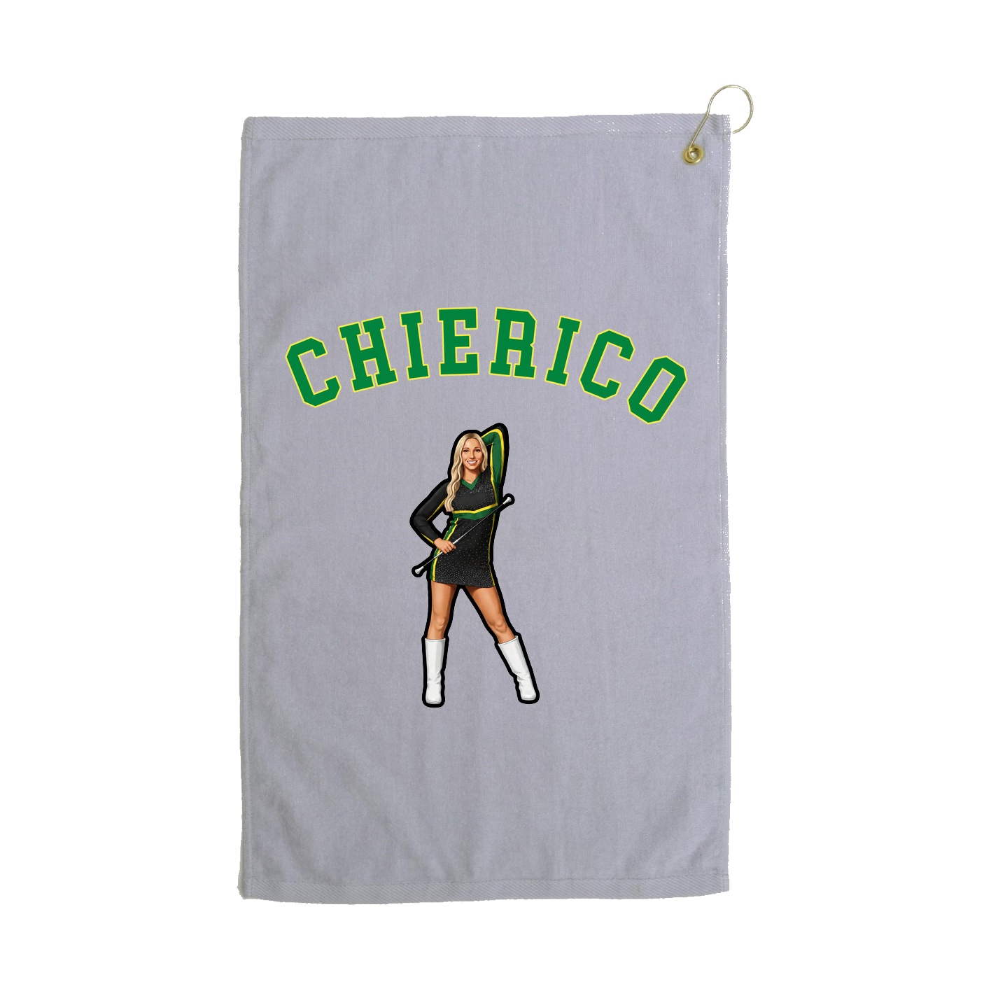 Golf Towel — Shirsey Arch in Grey
