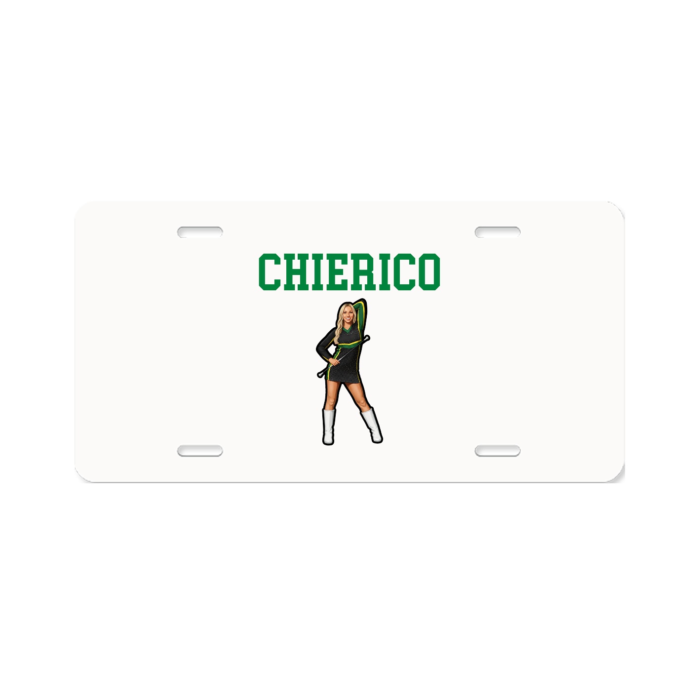 License Plate — Shirsey in Classic