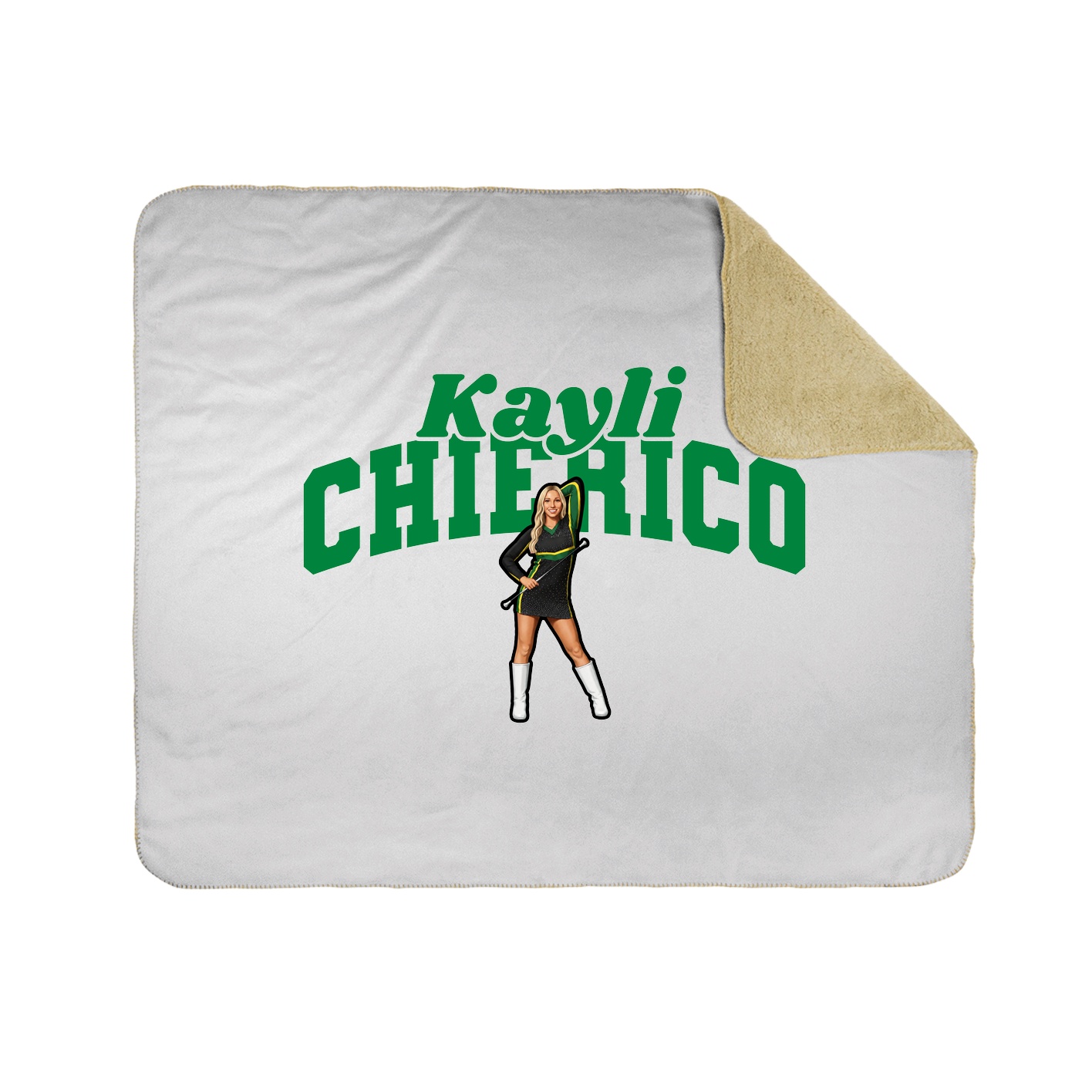 Throw Blanket — Signature Arch in White