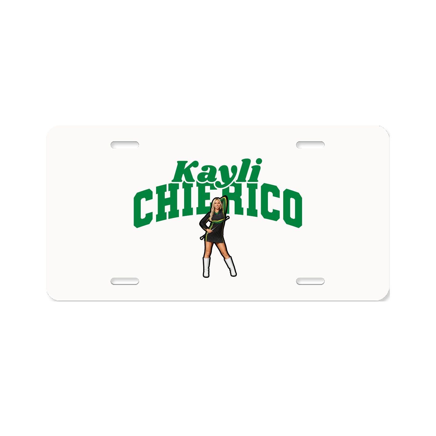 License Plate — Signature Arch in Classic