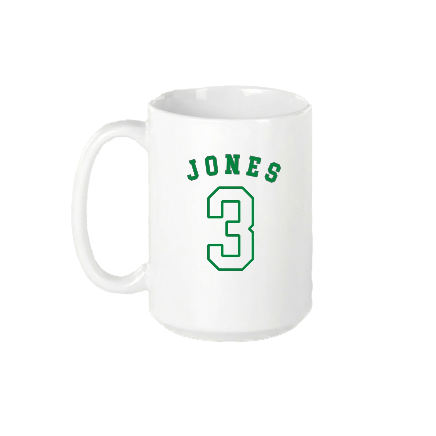 15oz Coffee Mug — Shirsey Arch in White