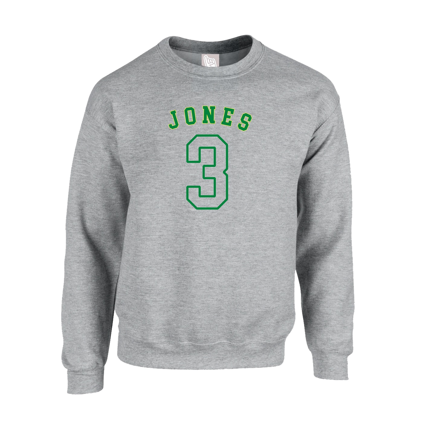 Fleece Crew — Shirsey Arch in Grey