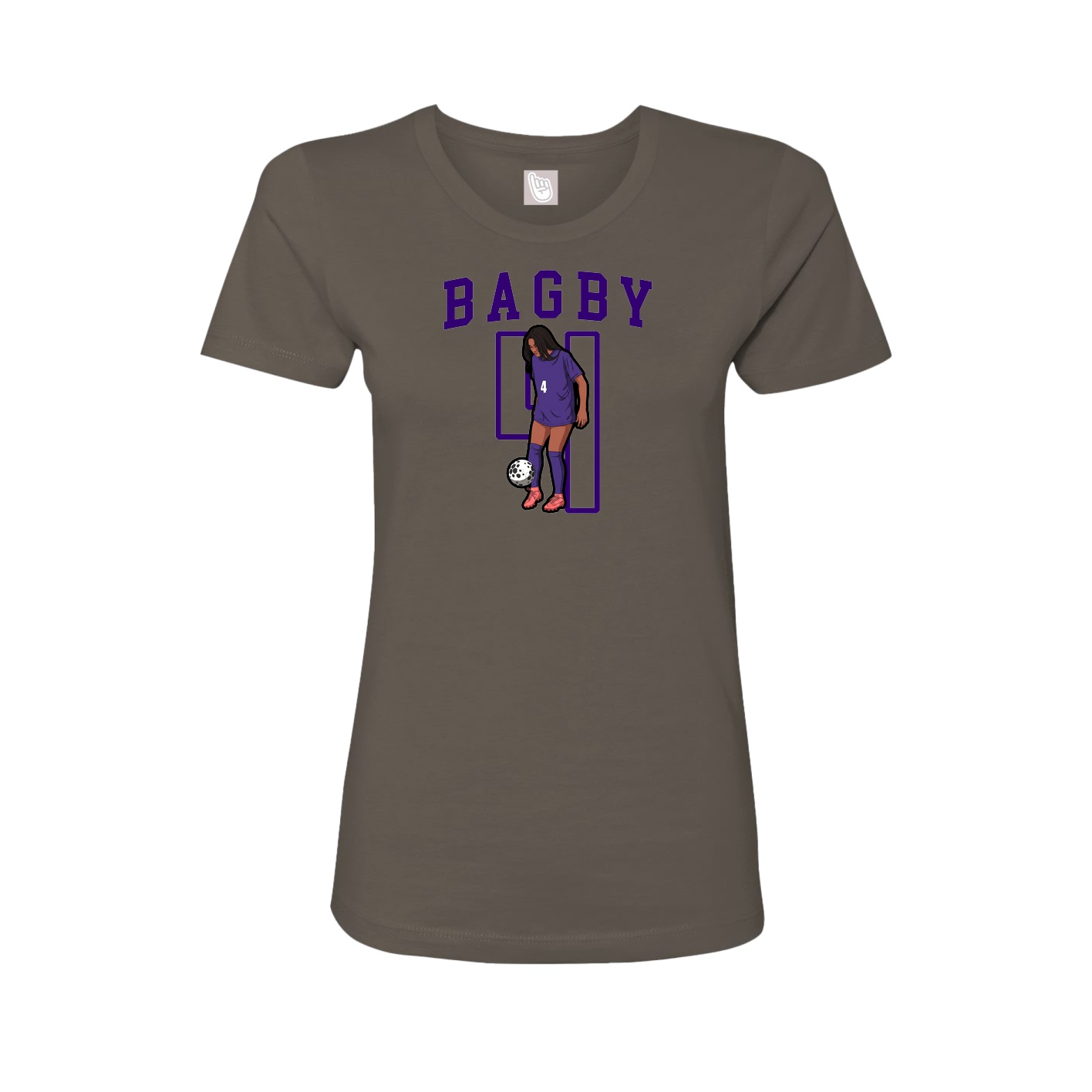 Fitted Women's Tee — Shirsey in Grey