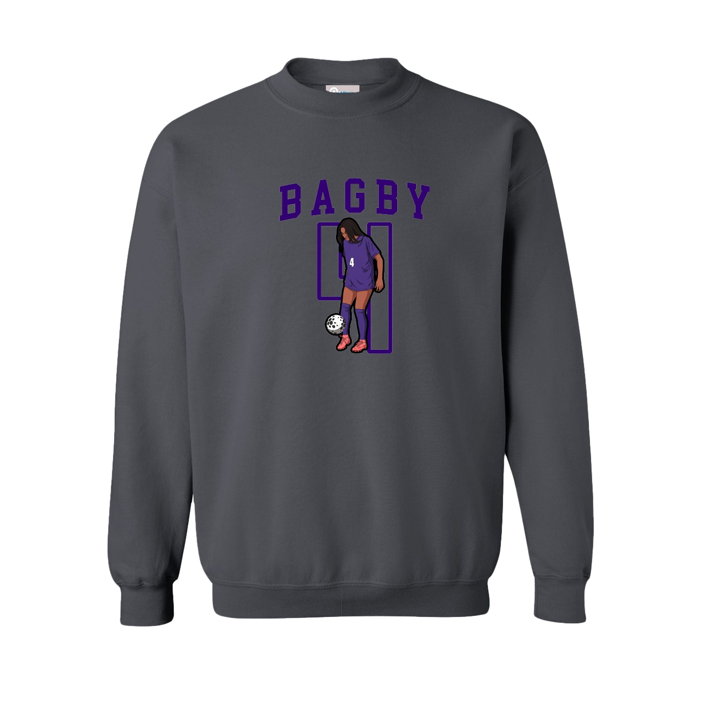 Fleece Crew — Shirsey in Grey