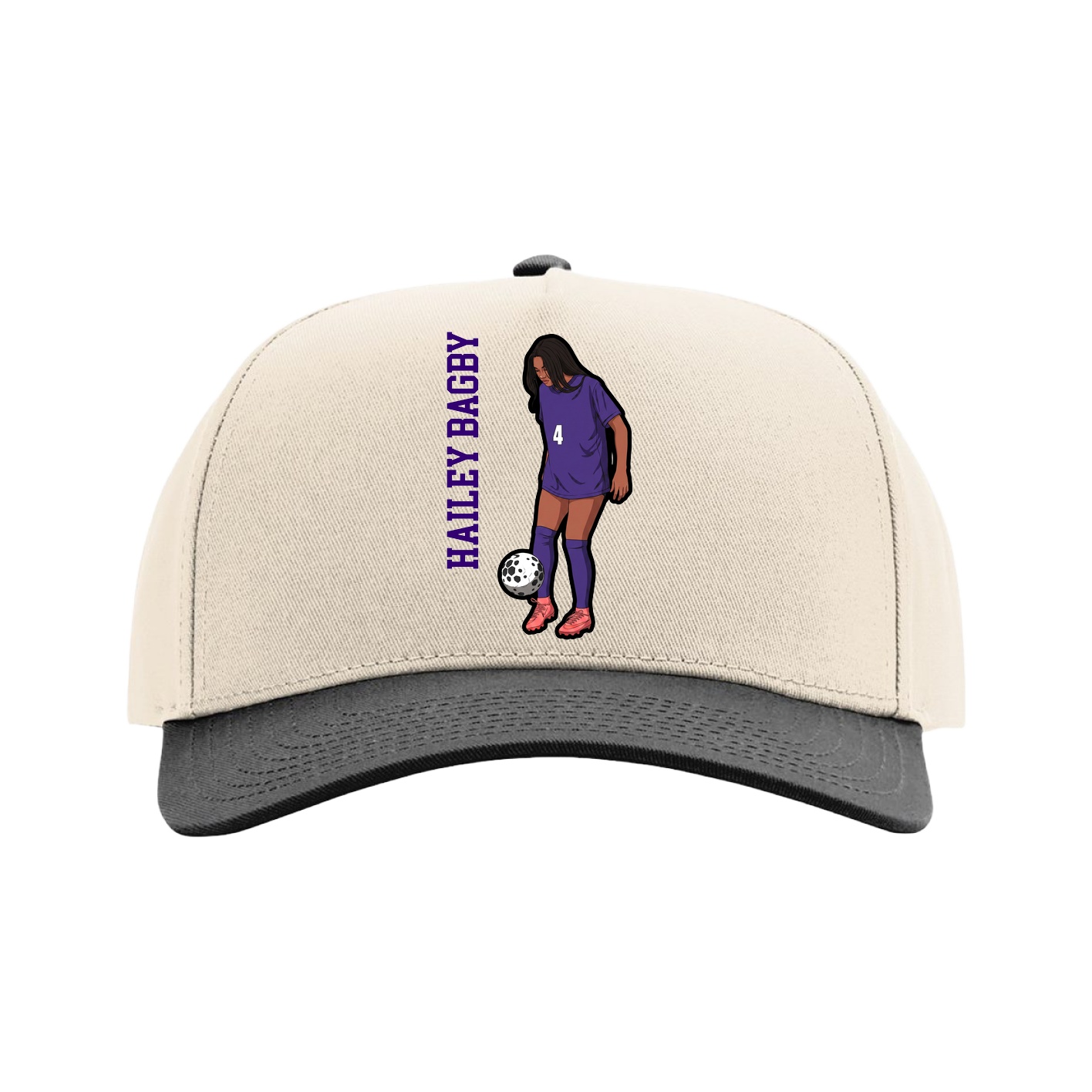 Full Fabric Five-Panel Champ Cap