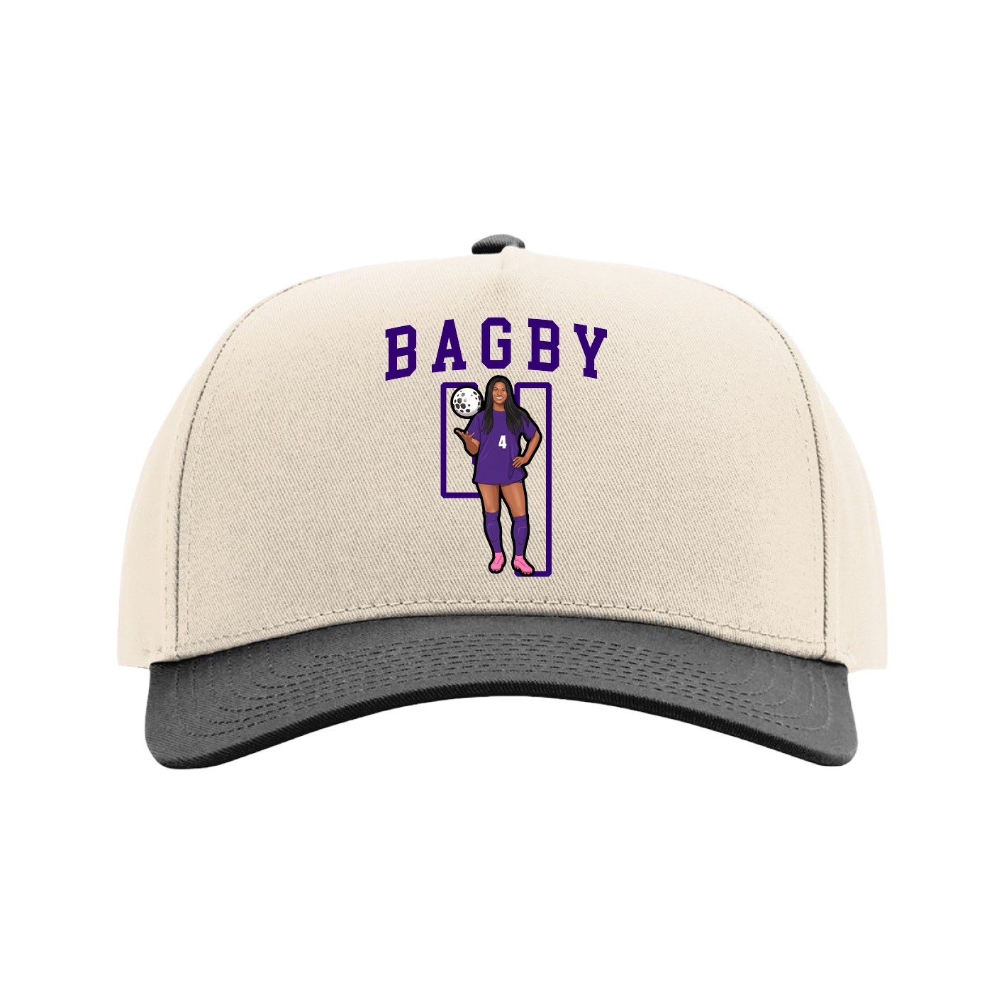Full Fabric Five-Panel Champ Cap