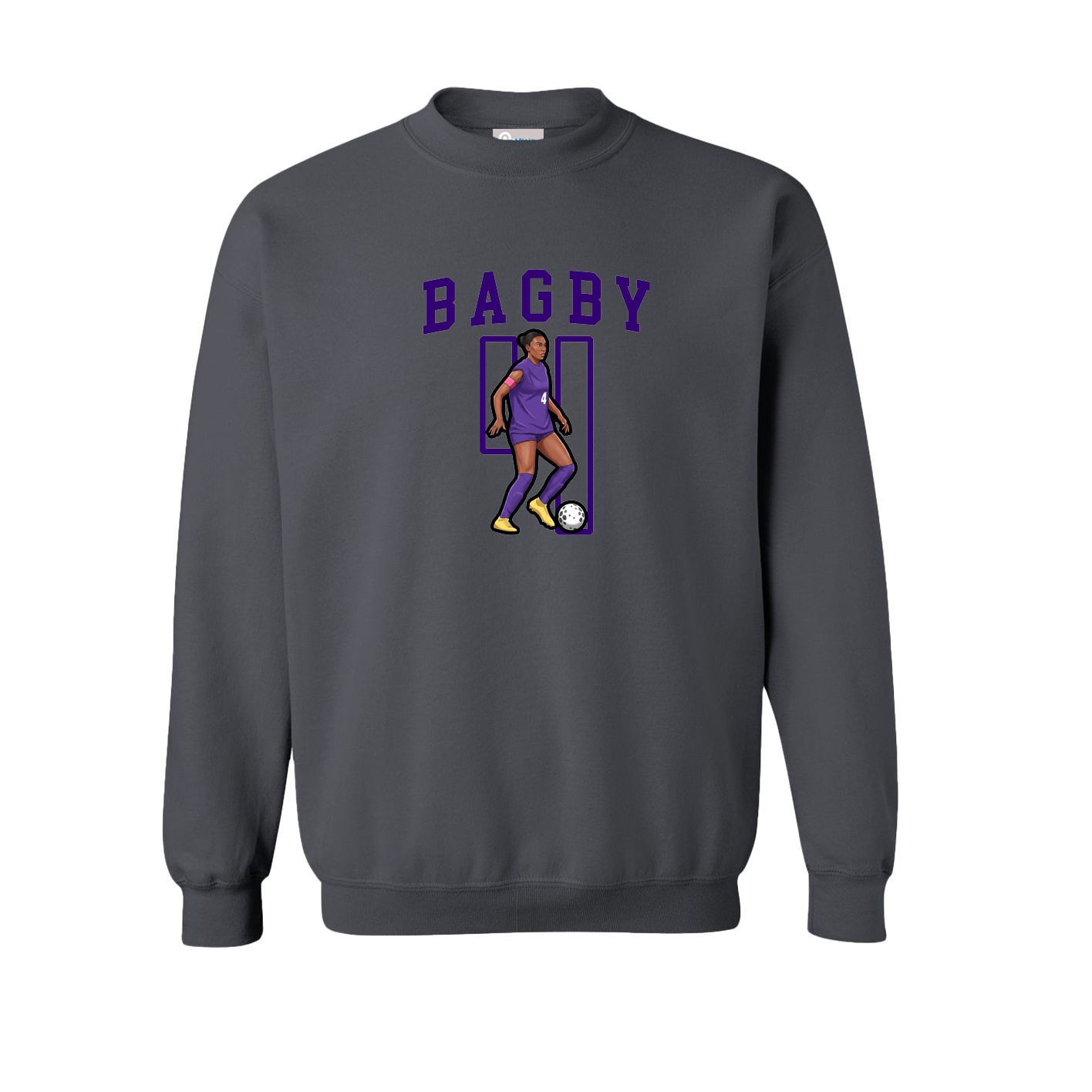 Fleece Crew — Shirsey in Grey