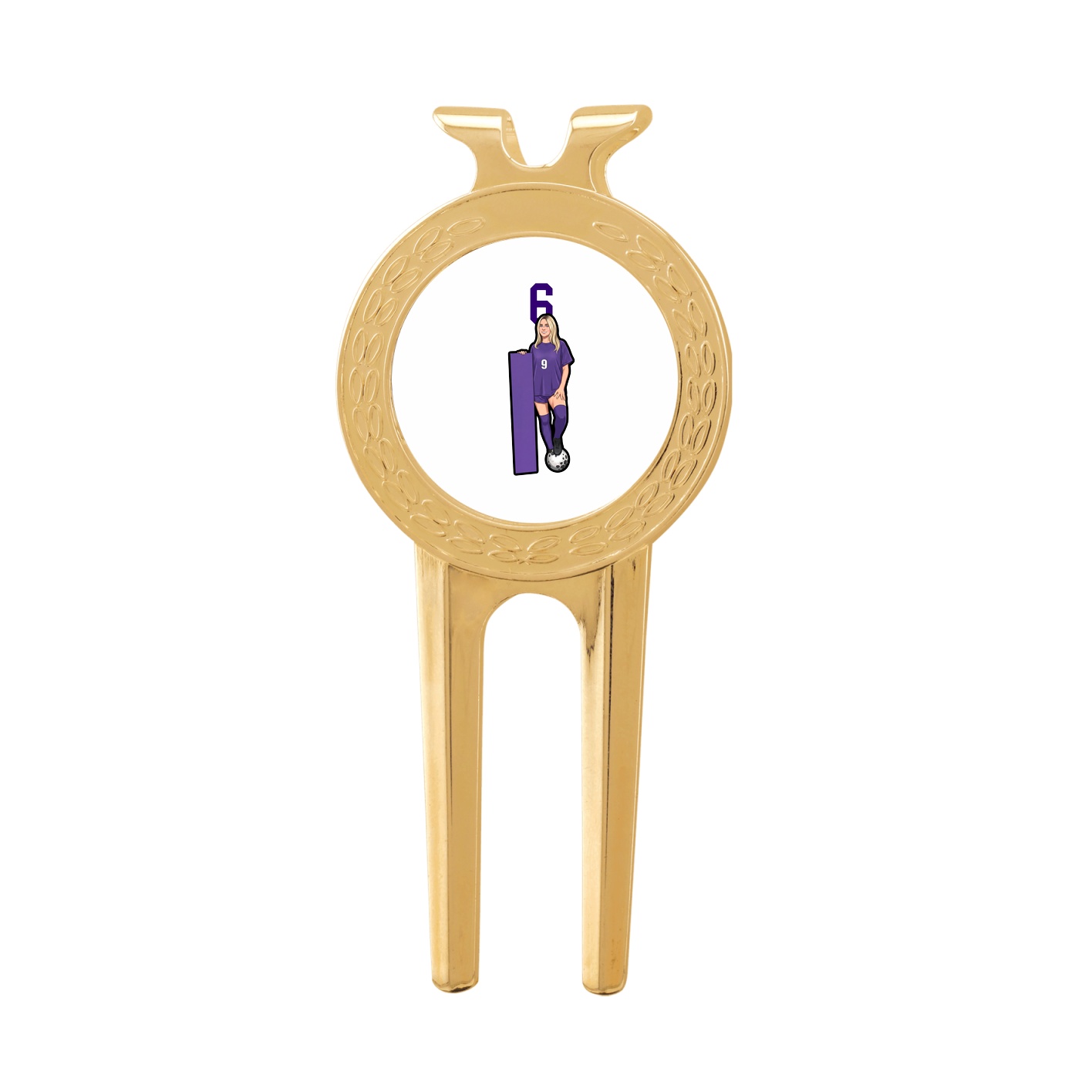 Divot Tool with Ball Marker — Number Top in Classic