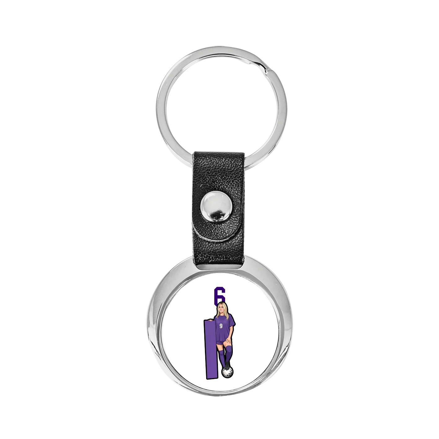 Key Chain — Number Top in Classic