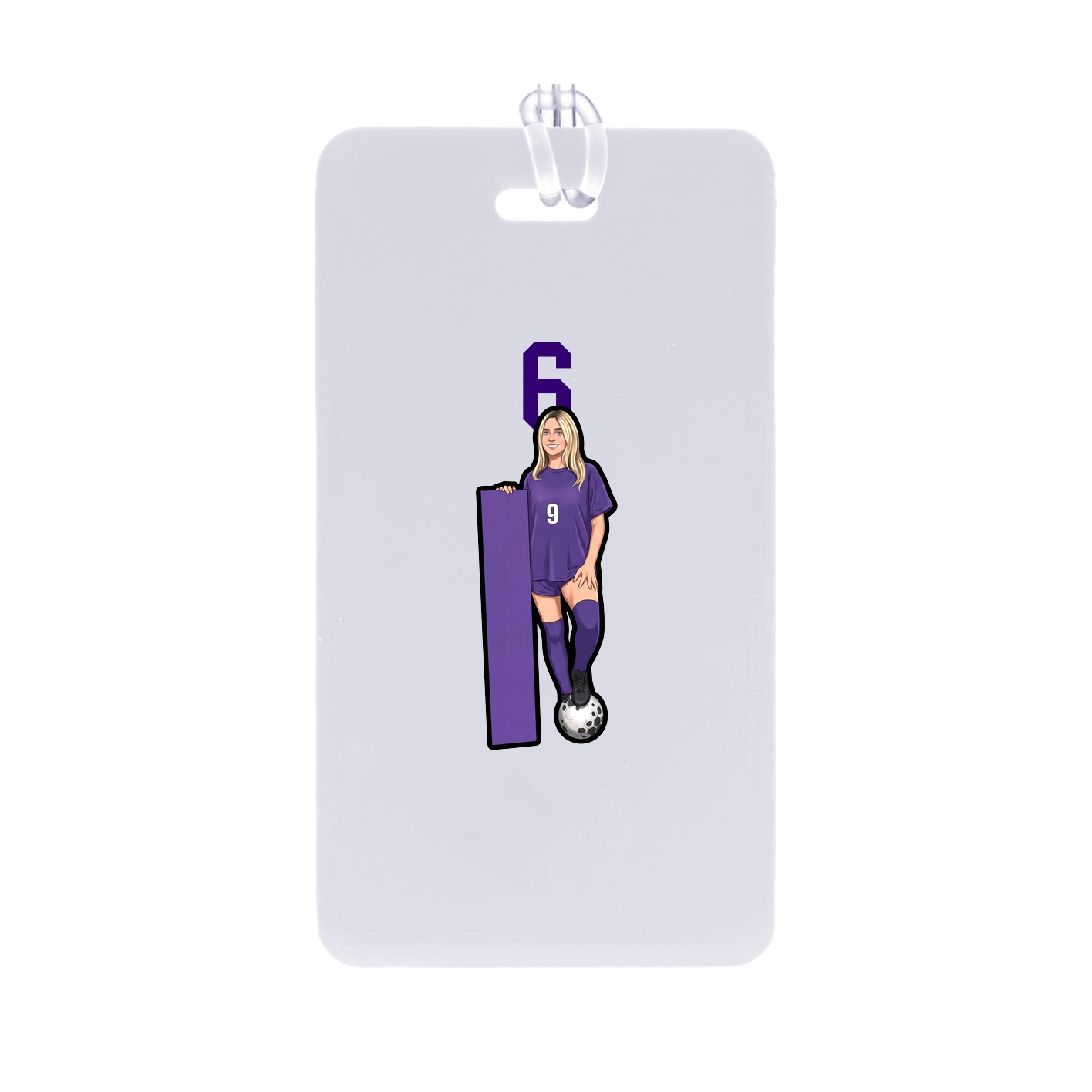 Bag Tag — Number Top in Classic