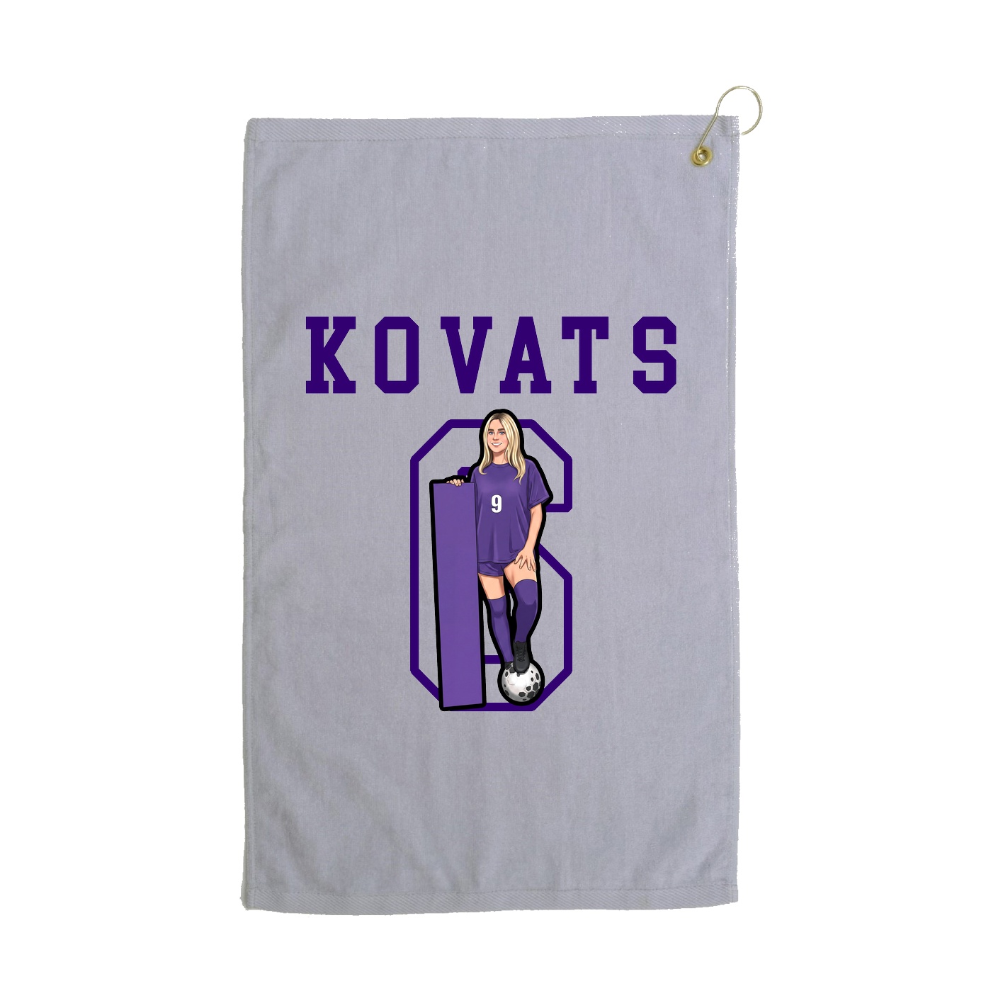Golf Towel — Shirsey in Grey