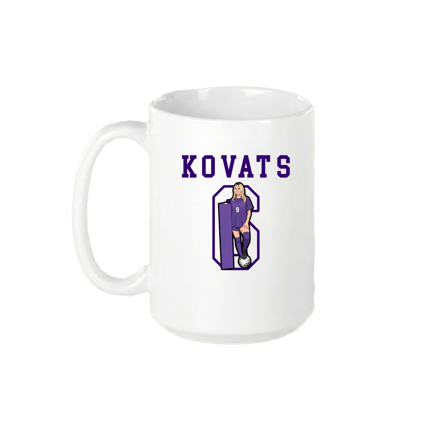 15oz Coffee Mug — Shirsey in White