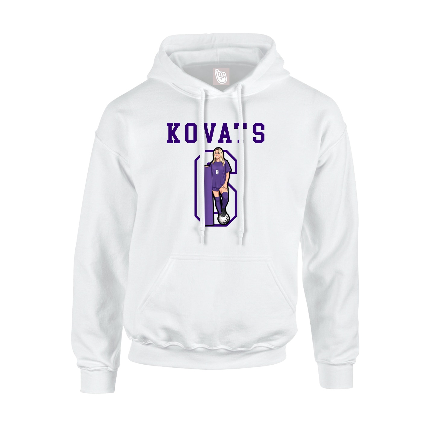 Youth Hoodie — Shirsey in White