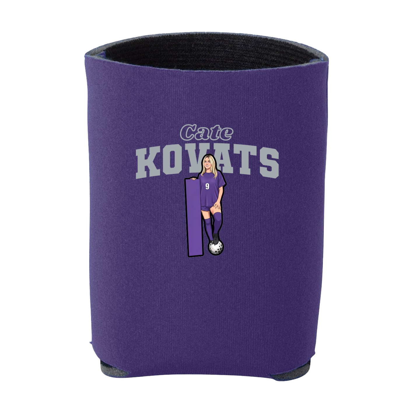Can Holder — Name Arch in Purple