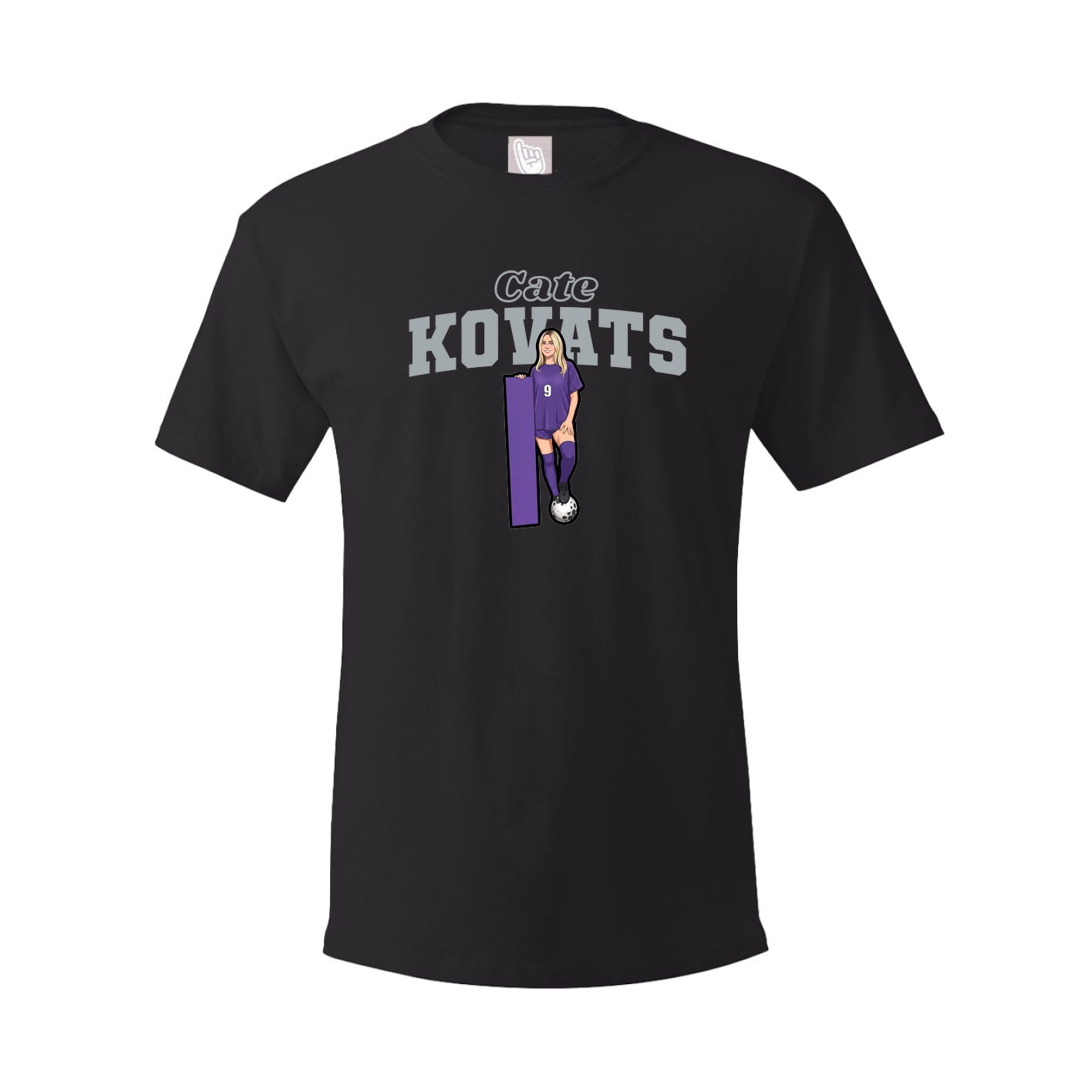 Tee — Name Arch in Black