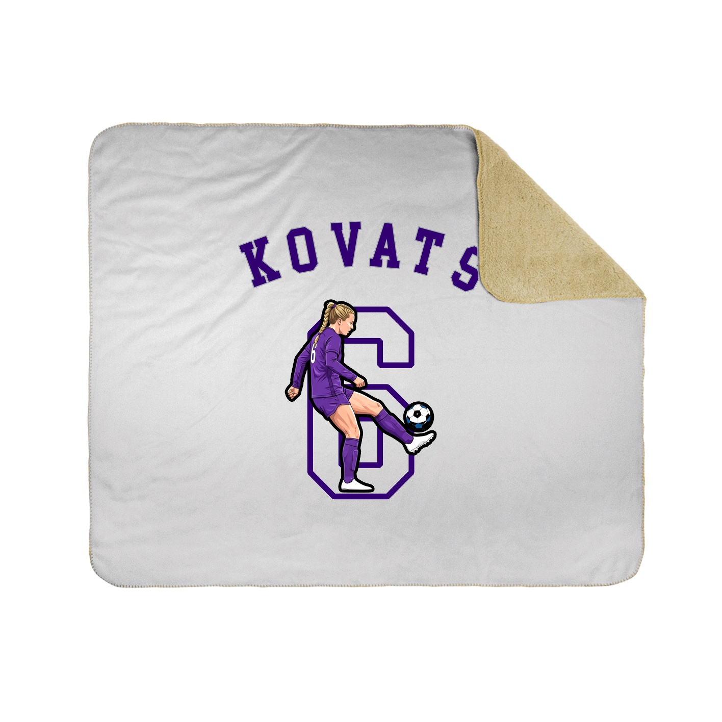 Throw Blanket — Shirsey Arch in White