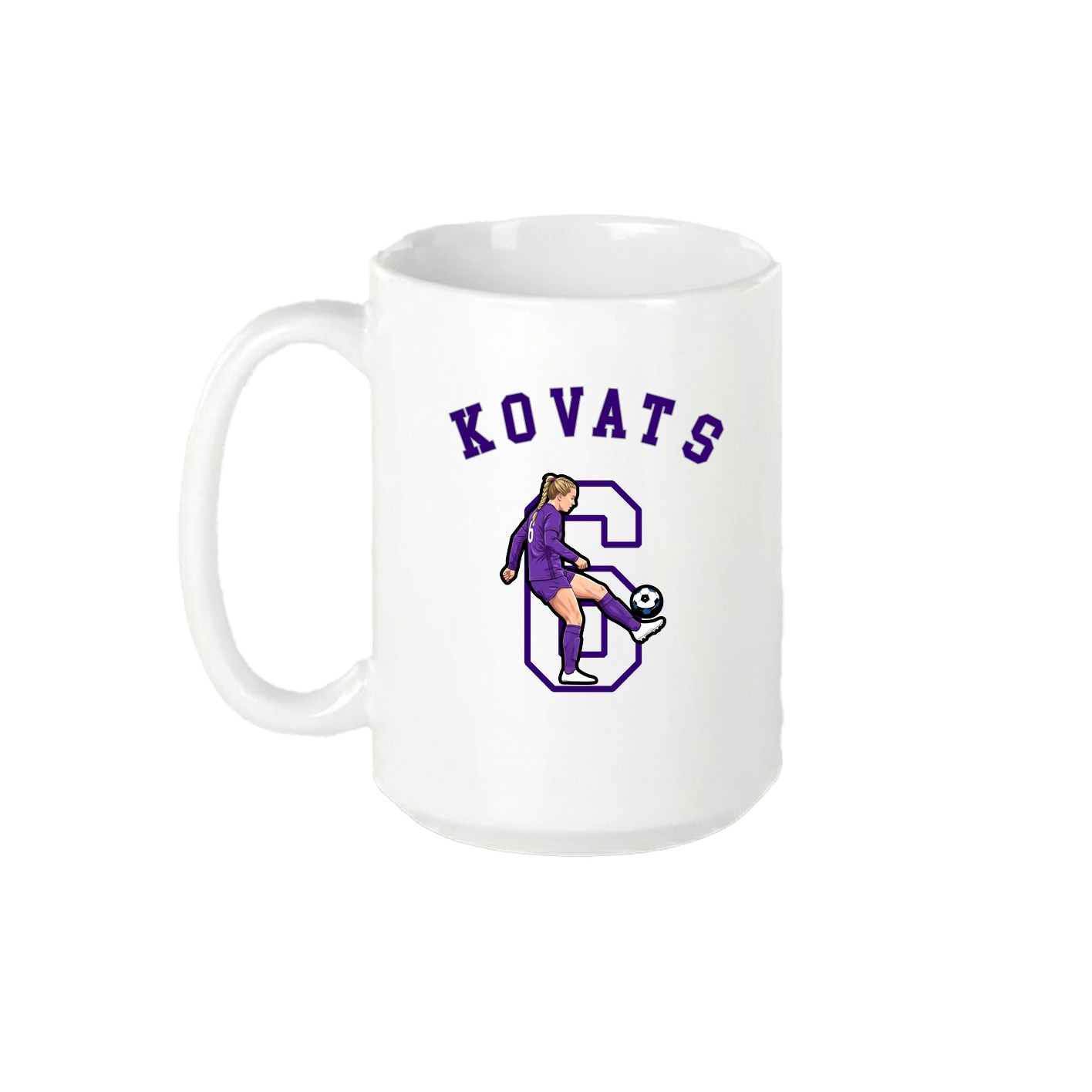 15oz Coffee Mug — Shirsey Arch in White