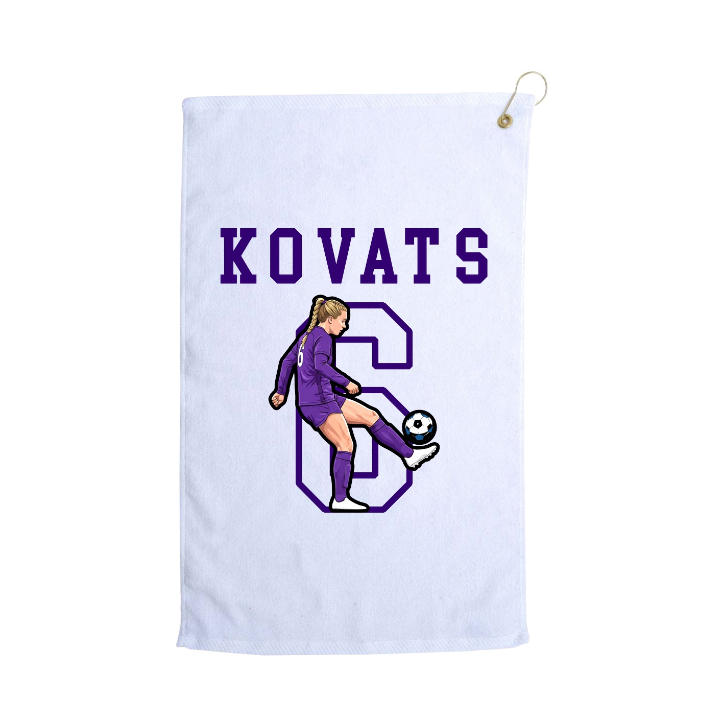 Golf Towel — Shirsey in White