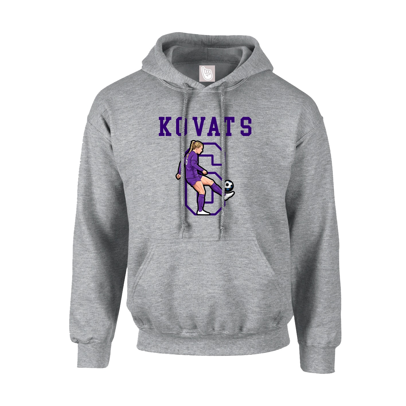 Youth Hoodie — Shirsey in Grey